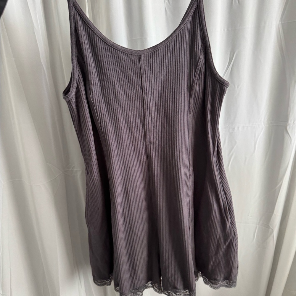 grey free people romper
